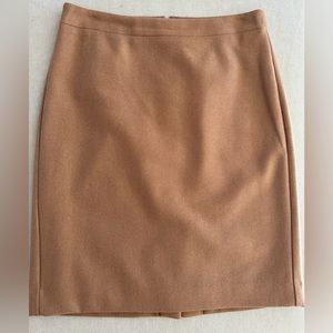 J. Crew, The Pencil Skirt, Camel size 6